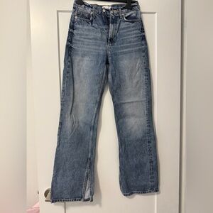 Zara Blue Flare Women's Jeans